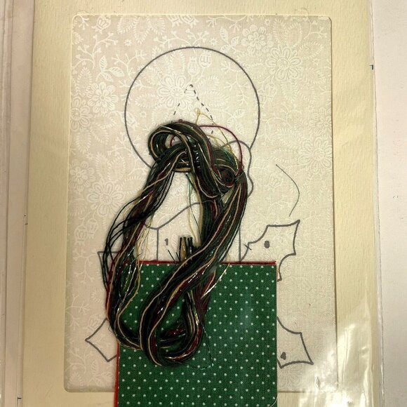 VTG NMI NEEDLEMAGIC Inc. Iron-On Appliqué Card By Numbers, Candle #1196, NIP - Picture 6 of 14